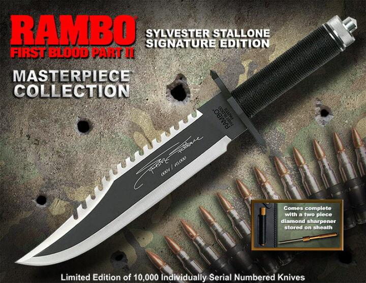 サバイバルナイフRAMBO FIRST BLOOD PART2ランボーII スタンダード 