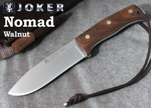 yoN[|gpŊz W[J[ CN125-P m}h EH[ibg t@C[X^[^[t ubVNtgiCt,Joker NOMAD BUSHCRAFT KNIFE WALNUTy{Kiz (ToQ[)