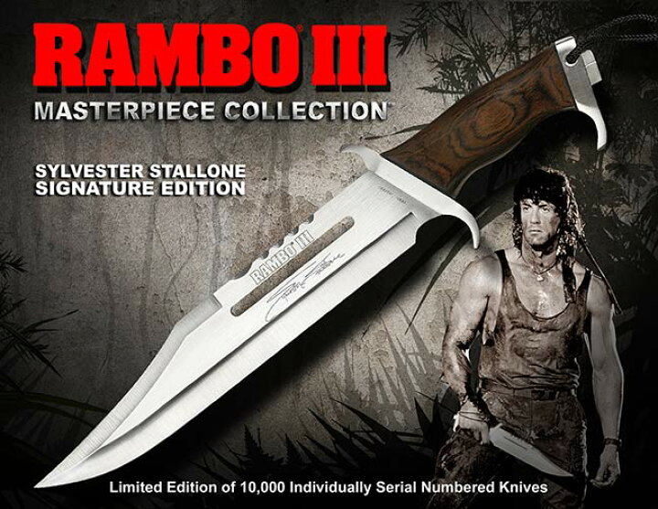 楽天市場】○○ 新型 ランボー 3/RAMBO III シグネイチャー サバイバル  
