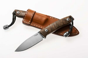 ●● ライオンスチール M-1 コンパクト ナイフ M390 ウォールナット ハンドル,lionSTEEL Sheath knife ミリタリー アウトドア キャンプ サバイバル サバゲー