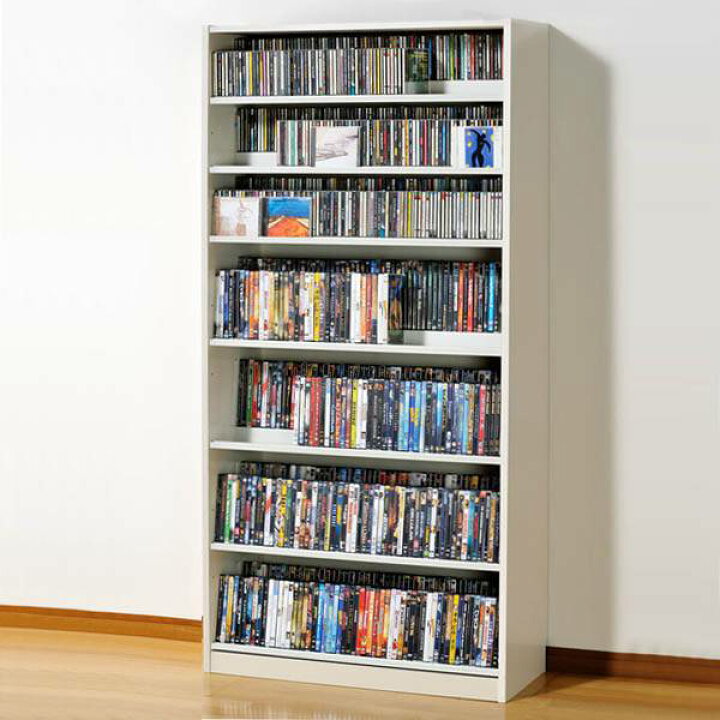 楽天市場】ラック 棚 ラック CD収納 シェルフ タンデムCDストッカー CD  