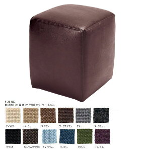 ロースツール コンパクト チェア キューブ型 四角 日本製 完成品 オットマン おしゃれ 北欧 高さ40cm 背もたれ無し イス 一人用椅子 レトロ 腰掛け オットマン モダンインテリア 足置き ミッ