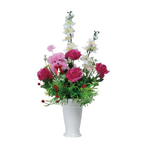 造花 フェイクグリーン 消臭 アートフラワー 人工観葉植物 マミープードル フラワーアレンジメント 光触媒 ピンク 母の日 イミテーショングリーン 花 カーネーション バラ 光触媒造花 プー