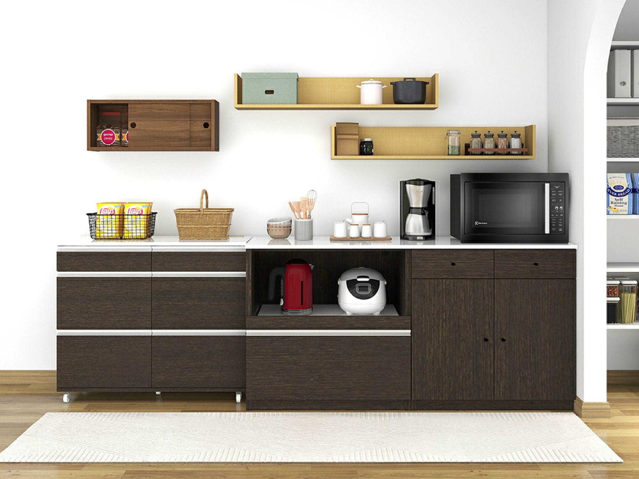 北欧スタイルのコーディネート