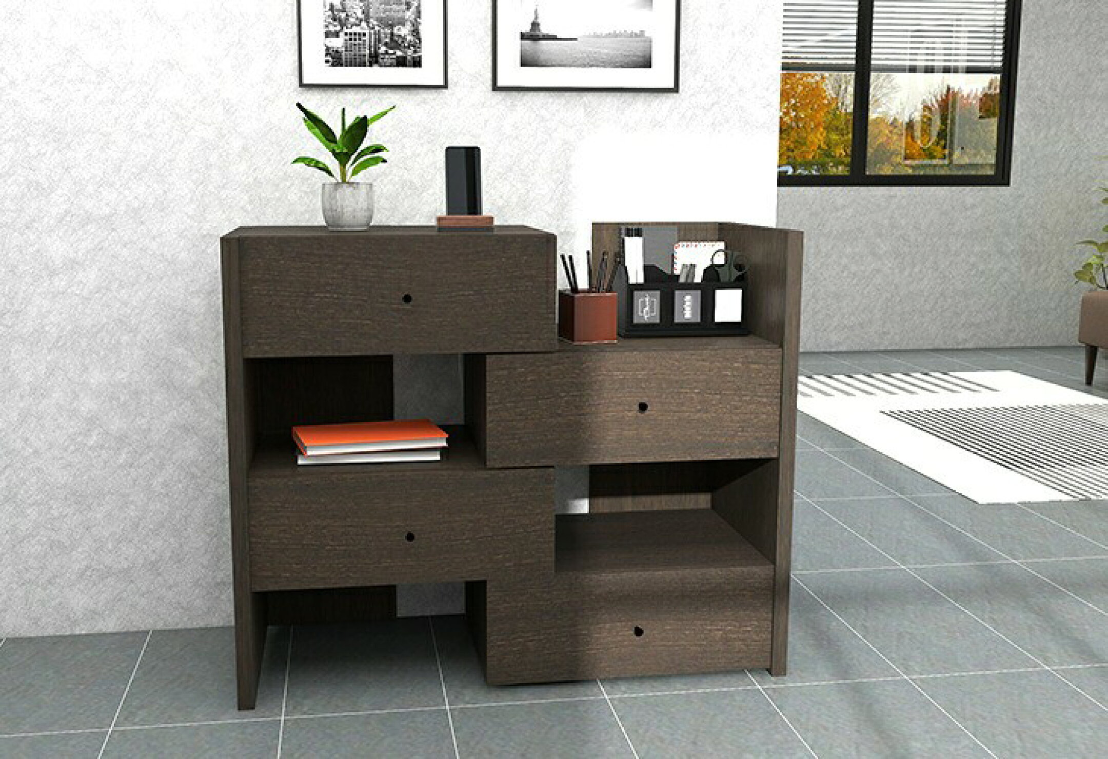 ▲伸縮式チェストラック