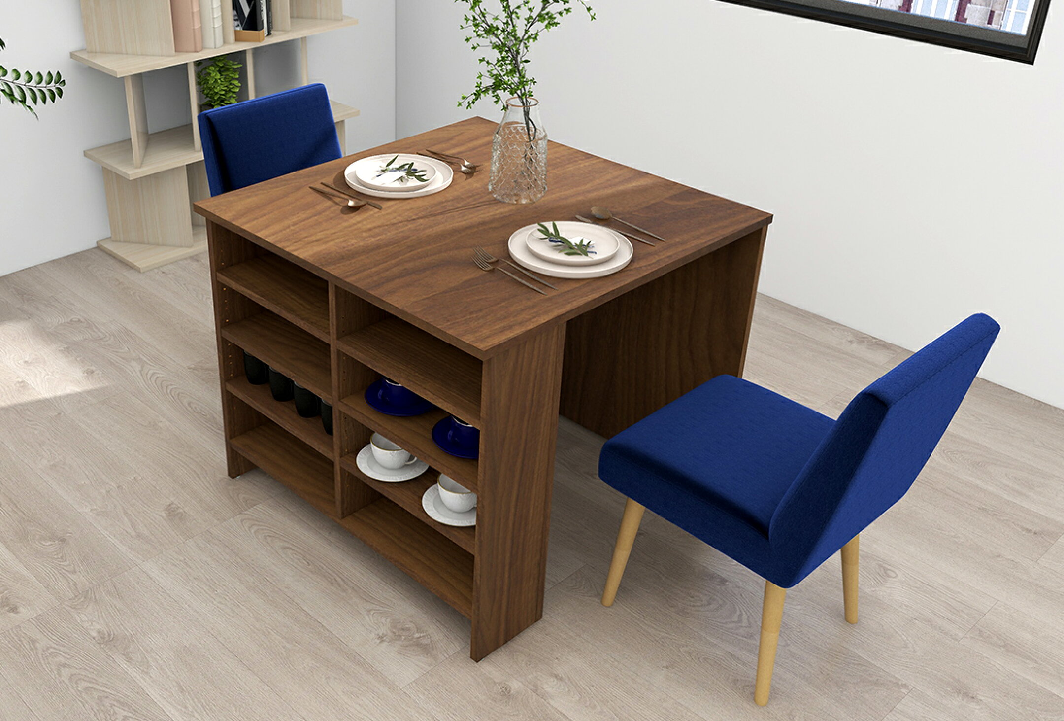 ▲オープンラック付きタイプ