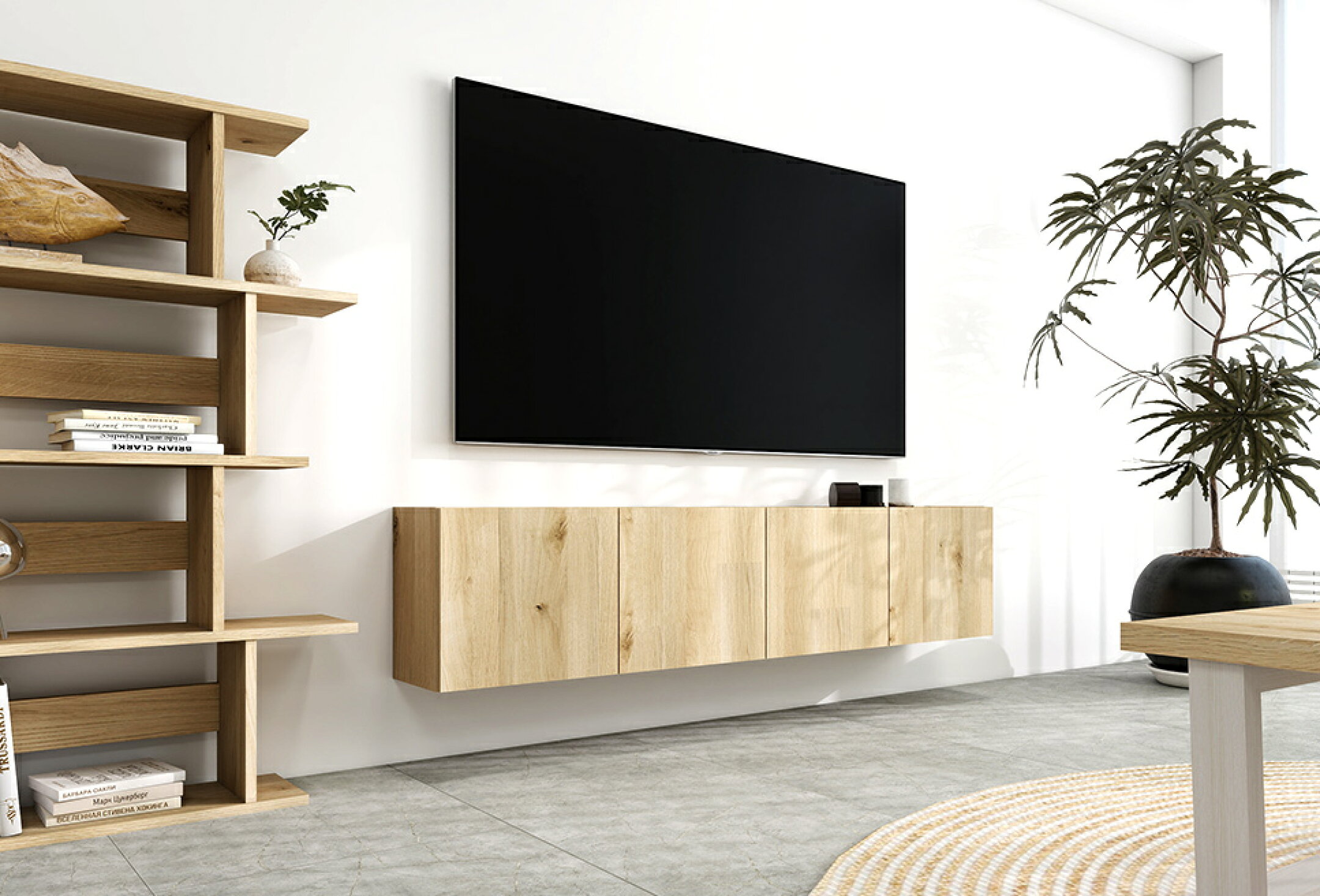 ▲フロートテレビ台