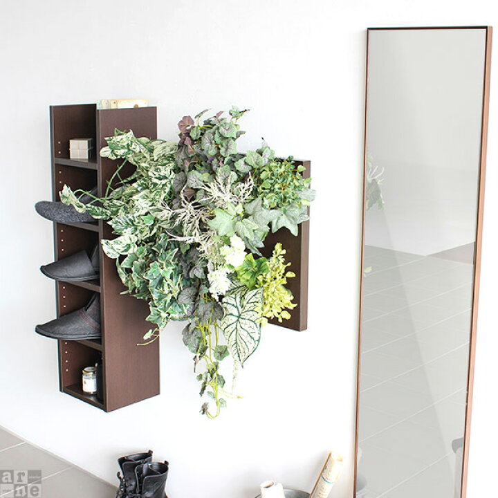 楽天市場 光触媒 壁掛け 観葉植物 フェイク ウォールグリーン 装飾 フェイクグリーン 消臭 フラワーアレンジメント 壁 緑 グリーンパネル 造花 インテリア 玄関 人工観葉植物 トイレ アレンジメント おしゃれ グリーン リーフ 植物 インテリアグリーン 壁面緑化 グリーン