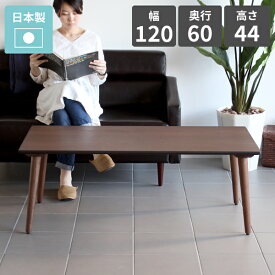 カフェテーブル ローテーブル おしゃれ ウォールナット リビングテーブル 北欧 ロータイプ 約高さ45cm サイドテーブル 大きめ コーヒーテーブル ソファーテーブル 2人用 四角 ソファ パソコンデスク 机 ソファーに合う ちゃぶ台 リビング デスク 約幅120cm 食卓テーブル ◎