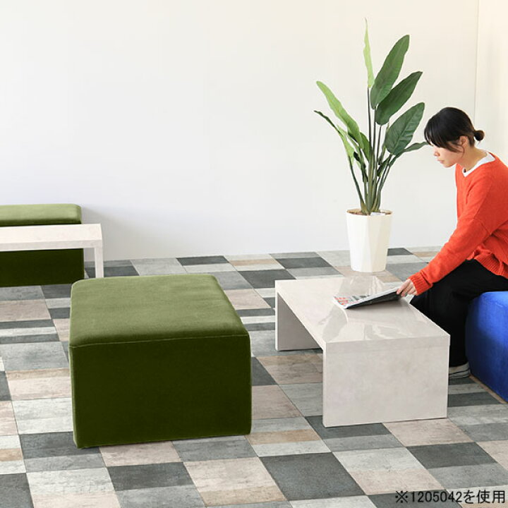 楽天市場】ネストテーブル 大理石風 コの字 ローテーブル コの字 
