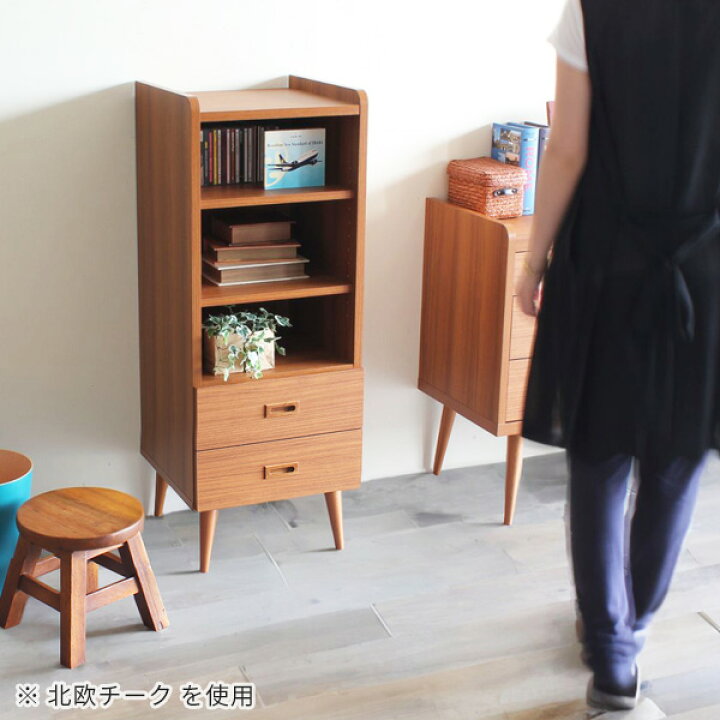 楽天市場】キャビネット 完成品 おしゃれ サイドボード 引き出し付き 