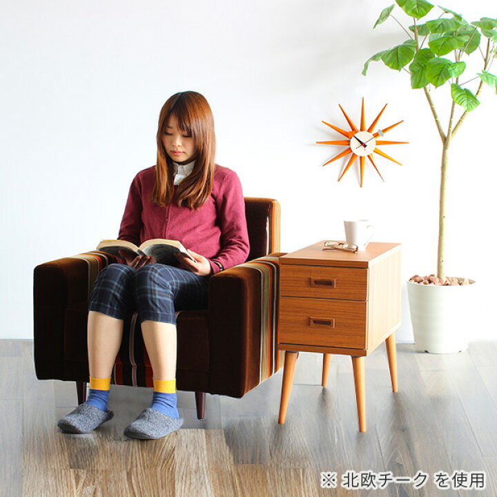 楽天市場】サイドテーブル ミニテーブル 約高さ60cm 脚付き 北欧  