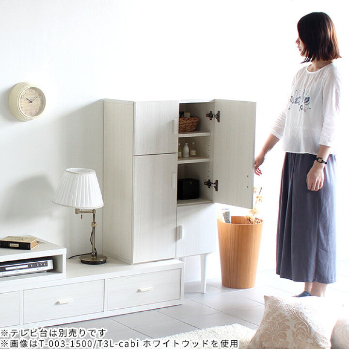 楽天市場】【T-003専用オプションパーツ】 キャビネット 薄型 幅60 
