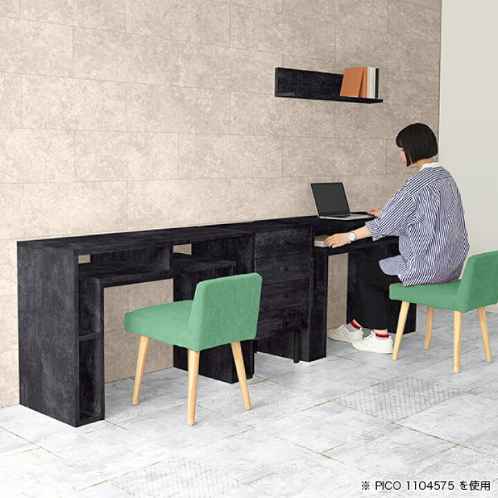 楽天市場】サイドテーブル カフェテーブル 収納 大理石風 棚付き 鏡面 