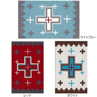 玄関マット玄関ラグ80cmエントランスマット室内おしゃれ80アメリカンかわいい子供部屋ネイティブ玄関ドアマット廊下ラグネイティブ柄マット西海岸ラグインテリアエスニックデザインラグミニマットミニラグホットカーペット床暖房対応ラグ50×80