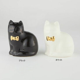 貯金箱おしゃれ磁器猫ねこかわいい瀬戸焼白猫黒猫ホワイトブラックコインバンク貯金箱小銭500円玉ちょきんばこねこ雑貨猫雑貨ネコグッズプレゼントギフトデザイン置物オブジェインテリアアニマル雑貨オシャレナチュラル子供CatBankSWH