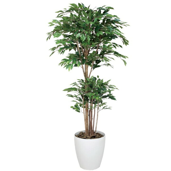 楽天市場 光触媒 観葉植物 フェイクグリーン 植物 光触媒観葉植物 人工観葉植物 造花 大型 ベンジャミン 抗菌 防汚 トロピカル 分解 消臭 グリーン 高さ160cm ホルムアルデヒド 水やり不要 イミテーショングリーン フェイク プレゼント 引っ越し祝い 新築祝い Arne