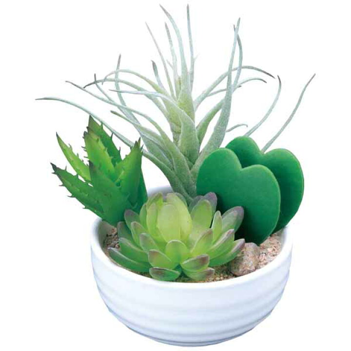 フェイクグリーン 植物寄せ植え 観葉植物 造花 小さい 観葉植物 フェイク 小さい 通販 フェイクグリーン 多肉植物 アーティフィシャルグリーン インテリアグリーン 多肉 人工観葉植物 卓上 小さめ 小型 ミニ ボックス 箱入り おしゃれ ギフト SPD-0401 グリーンミックス