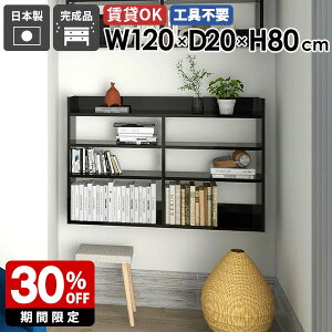 壁掛けラック ウォールシェルフ ウォールラック ブラック 鏡面仕上げ 黒 壁面収納 収納棚 壁掛け収納 薄型 オフィス 北欧 取付 ディスプレイラック スリム リビング シンプル キッチン カフ