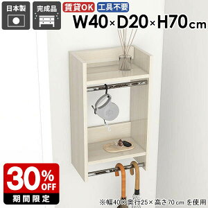 ウォールハンガーラック ウォールラック キッチン リビング 簡単 収納 石膏ボード ディスプレイラック 洗面所 フック 子供 収納ラック スペース 玄関収納 小物 子供部屋 衣類収納 コート掛