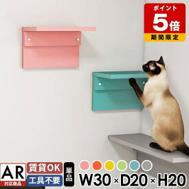 猫 ステップ 賃貸 キャットウォーク 壁 階段 猫用 家具 棚 ペットステップ キャットステップ 取り付け簡単 石膏ボード 猫家具 コンパクト おしゃれ 壁掛け 完成品 日本製 壁に付けられる家具 ウォールラック ウォールシェルフ ラック 壁付け 運動不足解消 AR対応 約幅30 ★