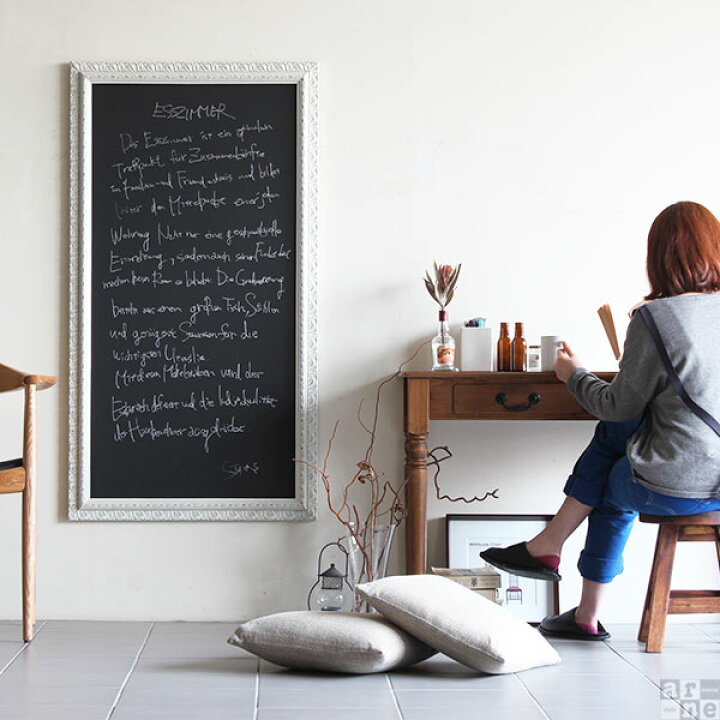 楽天市場】黒板 アンティーク 壁掛け ブラックボード メニュー表  