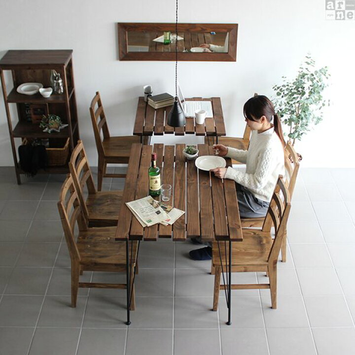 楽天市場】ダイニングテーブル パイン材 テーブル 日本製 カフェ風  