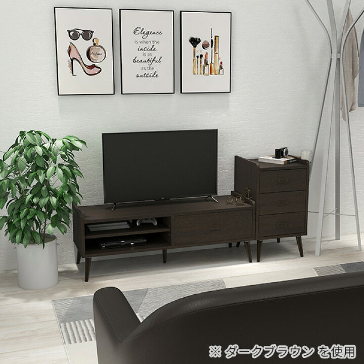 楽天市場】テレビ台 ローボード 120 完成品 32型 収納 ホワイト 40型 
