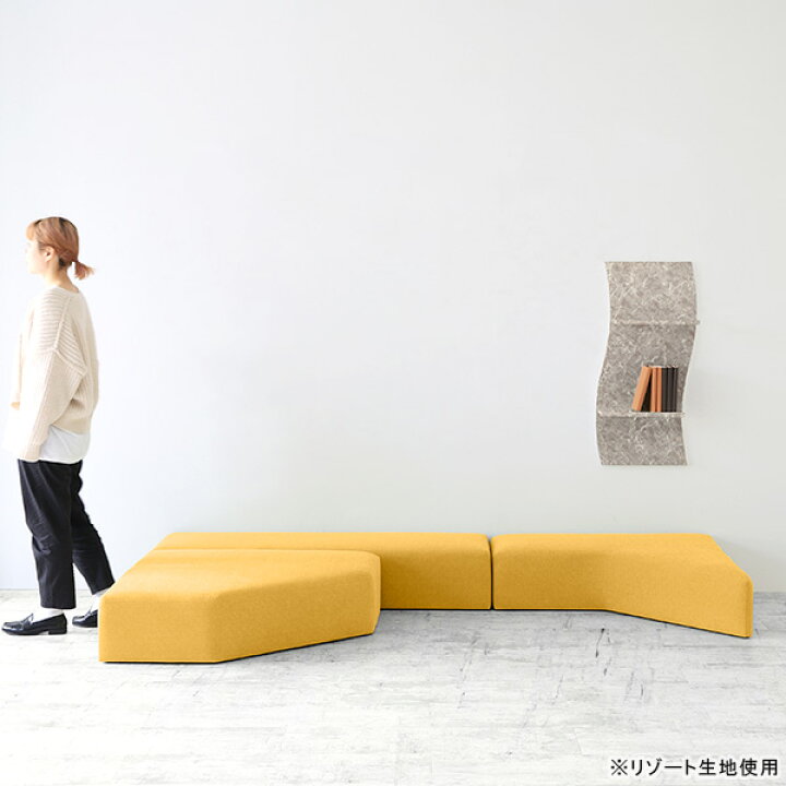 楽天市場】ソファ コーナーソファー L字型 レトロ ベンチソファー 