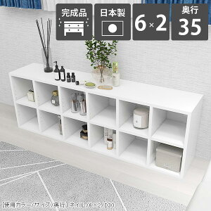 本棚 白 リビング収納 ロータイプ 完成品 約奥行き35cm ブックシェルフ 見せる収納 大容量 オープンラック 2段 低め おしゃれ 収納棚 シェルフ ディスプレイ 可動棚板 モダン ホワイト スリム