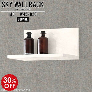 ウォールシェルフ 45cm ミニ フック付 ウォールラック 壁掛け 壁付け 棚 小さい ミニラック 賃貸 取り付け 小さい棚 シンプル ラック 飾り棚 洋風 本 収納 L字 北欧 完成品 壁掛けシェルフ ディ