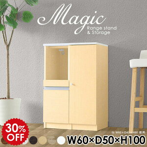 本棚 扉付き A4ファイル 扉付き収納 収納棚 扉付きラック 収納 棚 おしゃれ キャビネット ホワイト 白 扉付き棚 レンジ台 大型レンジ対応 奥行50 60幅 食器棚 レンジラック キッチンカウンター