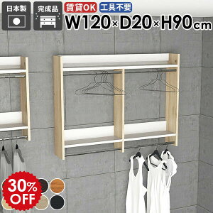 壁掛けラック ウォールハンガーラック キッチン リビング 収納 賃貸 石膏ボード ディスプレイラック 洗面所 フック 子供 スペース 玄関収納 衣類収納 大容量 コート掛け パイプハンガー ウ