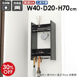 ハンガーラック 壁付け 賃貸 ウォールラック リビング コンパクト 壁面収納 ポールハンガー ディスプレイ 壁に付ける ラック 洋服掛け 壁取り付け カバン ウォールシェルフ 収納棚 クローゼ