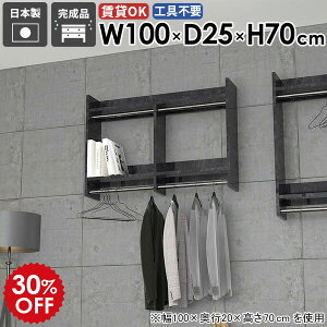 壁掛けハンガーラック 壁掛けラック コートハンガー 石膏ボード 洗面所 スリム ハンガー掛け 衣類収納 家具 カバン 飾り棚 小物 ウォールシェルフ 賃貸 コート 取り付け 洋服収納 省スペー