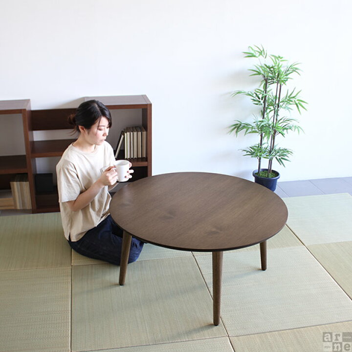 楽天市場】リビングテーブル 丸 センターテーブル 高級感 