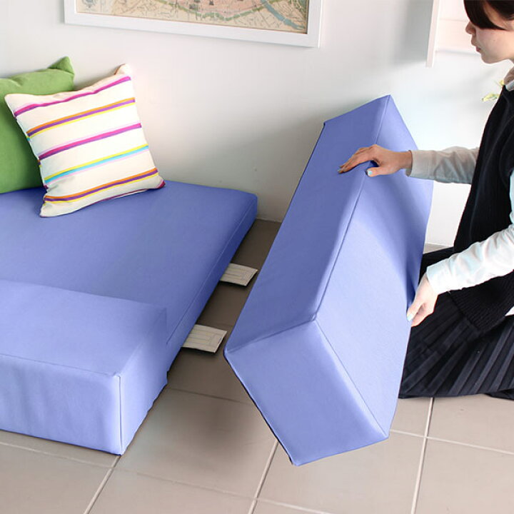 楽天市場】キッズブロック プレイマット キッズコーナー ソファ 