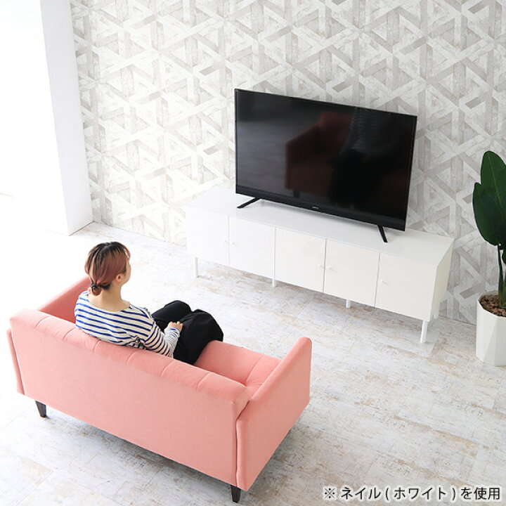 楽天市場】【クーポンで20％OFF】 テレビ台 白 リビングボード 60型 