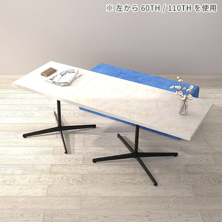 楽天市場】カフェテーブル ハイテーブル ソファテーブル 高め マーブル 