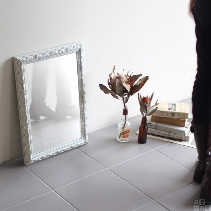 楽天市場】ウォールミラー 小さい 鏡 壁掛け 洗面所 トイレ ミラー  