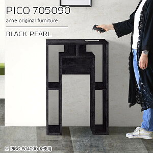 カウンターテーブル 棚付き 高さ90cm 収納 バーカウンター テーブル オープンラック 日本製 おしゃれ 完成品 収納テーブル インテリア カフェ 書斎 待合室 シンプル キッチン リモートワーク