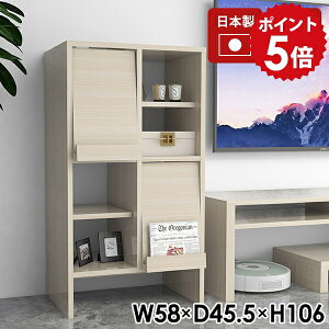 フラップ扉 収納 雑誌ラック キャビネット 縦長 リビング収納 ディスプレイラック フラップチェスト フラップボックス フラップラック 脚付き フラップ扉付 本棚 扉付き リビング本棚 日本