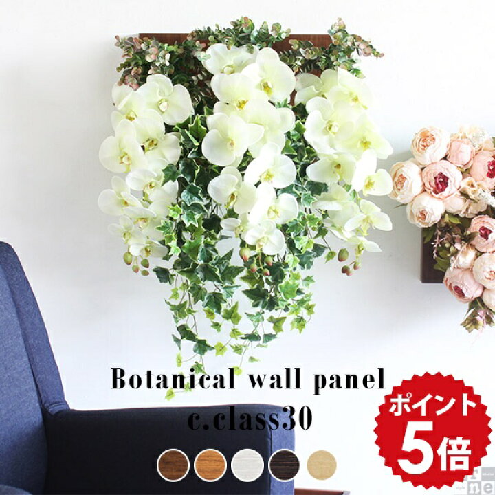 楽天市場】ウォールフラワー 光触媒 胡蝶蘭 造花 リビング 白 賃貸 