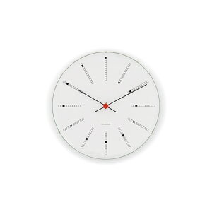 yKizAlRuZ Ǌ|v oJ[Y zCg 160mm EH[NbN / ARNEJACOBSEN Wall Clock BANKERS White 160