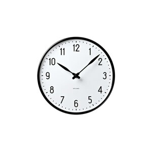 yKizAlRuZ Ǌ|v Xe[V zCg 160mm EH[NbN / ARNEJACOBSEN Wall Clock STATION 160