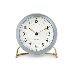 yKizAlRuZ ڊo܂v Xe[V O[ A[ e[u NbN / ARNEJACOBSEN STATION ALARM GREY