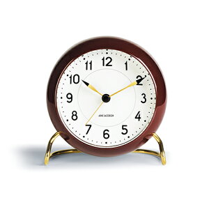 yKizAlRuZ ڊo܂v Xe[V o[KeB A[ e[u NbN @/ ARNEJACOBSEN STATION ALARM BURGUNDY