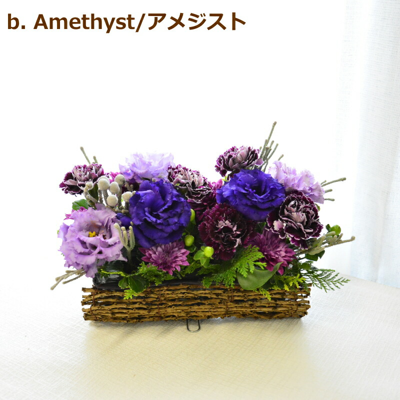 w01 薔薇のボックスフラワー　メッセージカード付き　敬老の日花ギフト結婚記念日