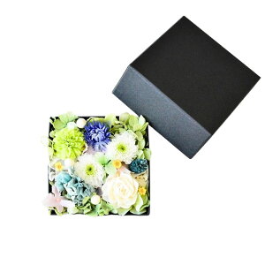 お供え 花 プリザーブドフラワー ボックス お供え花 プリザーブド フラワー フラワーアレンジメント 仏花 仏壇 命日 月命日 お悔み ご仏前に プリザ フラワーギフト お供 お水が要らない p