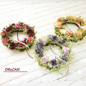 誕生日 花 造花 リース アートフラワー フラワーアレンジメント ボックスフラワー 四季 アーティフィシャルフラワー フラワーボックス BOXフラワー ギフト 記念日ギフト 御祝 壁掛け リース